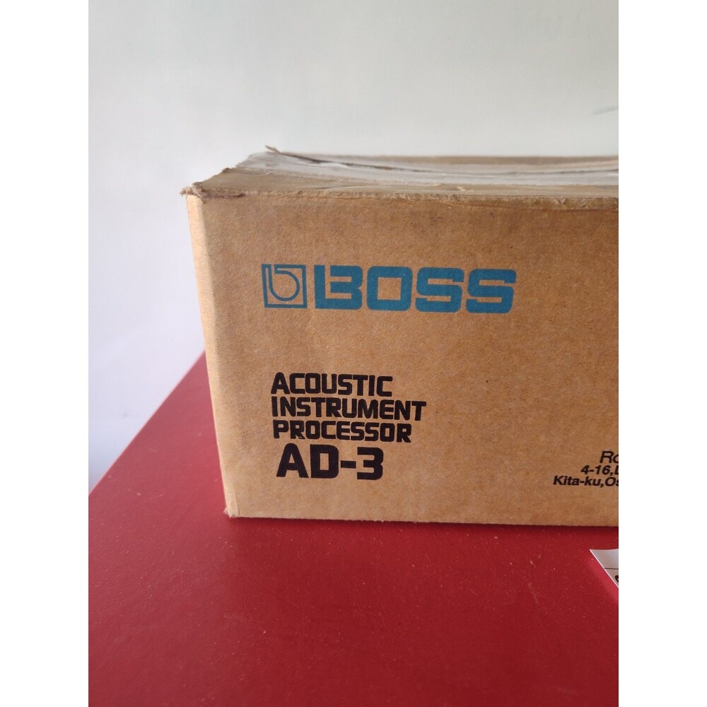 BOSS AD-3 Acoustic Instrument Processor For Guitar New Open Box - Picture 8 of 11